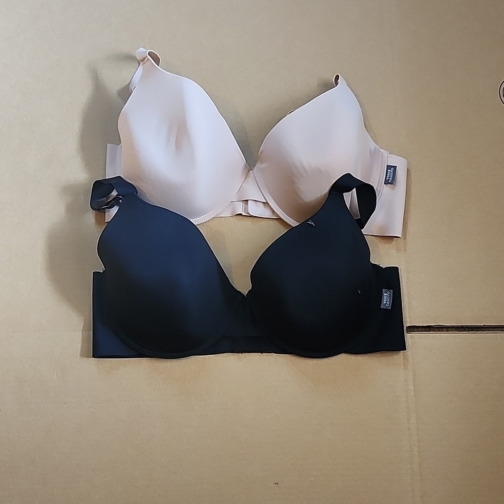Vince Camuto Black and Tan T-Shirt Bras - Picture 6 of 9